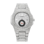 Watch Fashion And Fully-jewelled Calendar Quartz