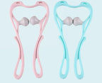 High Quality Multi-function Manual Relaxed Cervical Massager Pressure Relieve Double Ball Pressing Meridian Massager