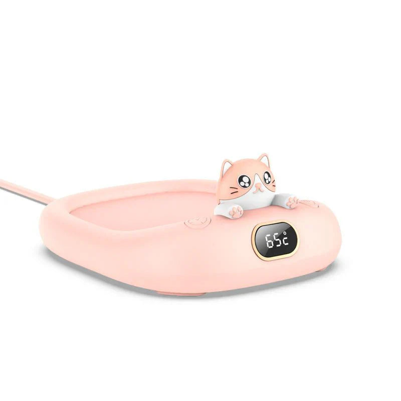 Home Office Cute Pet Constant Temperature Cup Warming Holder Winter Gadgets