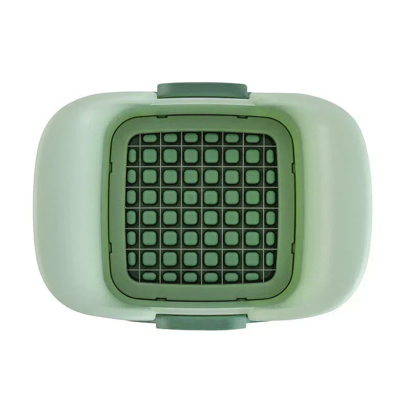 Multifunctional Vegetable Chopper French Fries Cutter Household Hand Pressure Onion Dicer Cucumber Potato Slicer Kitchen Tools