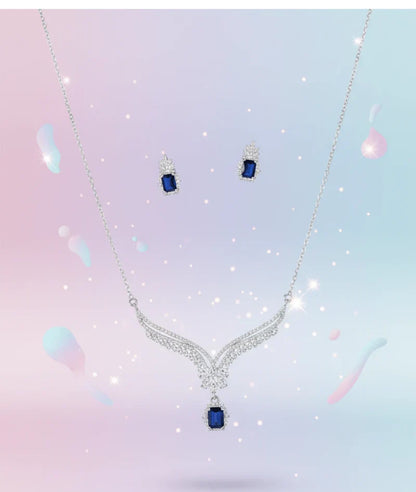 Square Drop Jewelry Set
