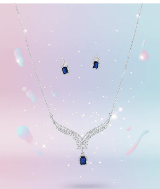 Square Drop Jewelry Set