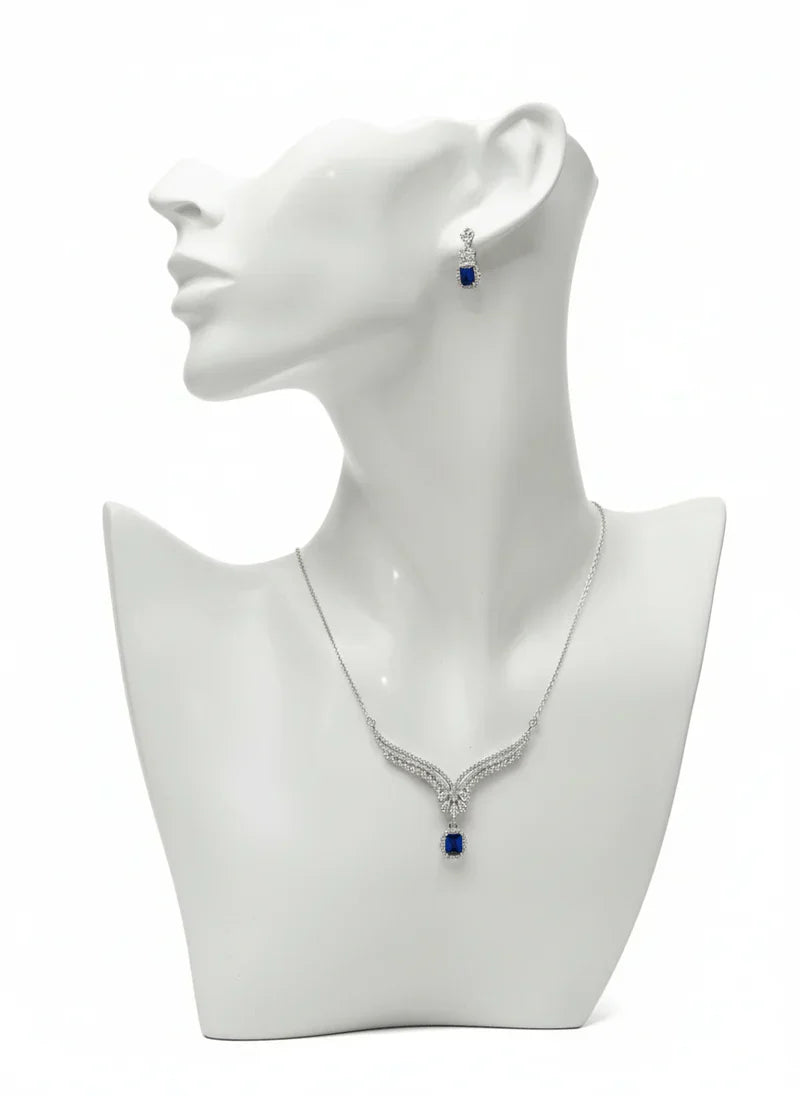 Square Drop Jewelry Set